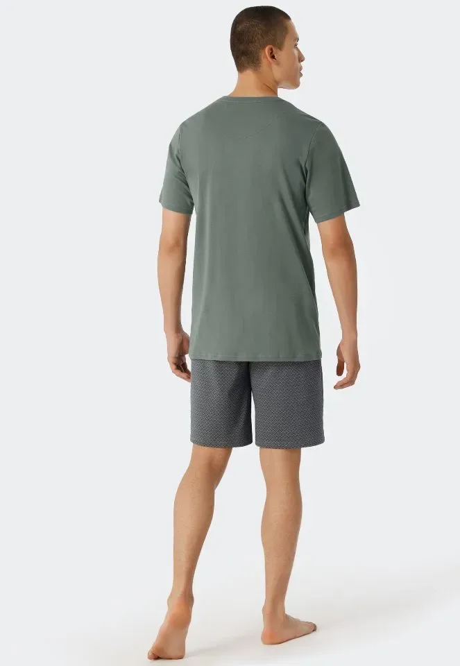 Schiesser – Fine Interlock – Pyjama – 179119 - Jade