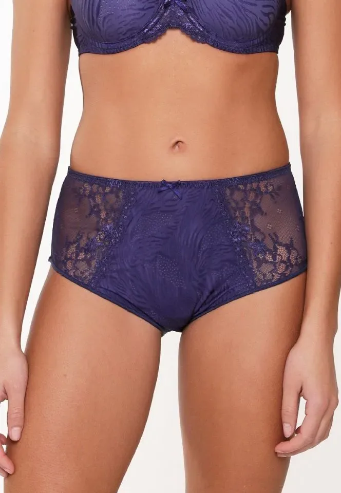Lingadore – Daily – Tailleslip – 1400B-1 – Blue Ribbon Jacquard