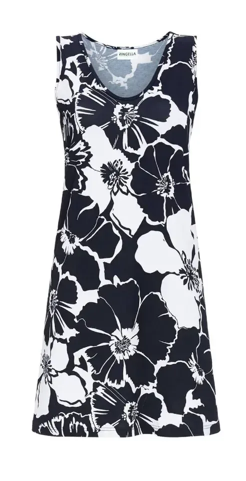 Ringella – Blue Flower – Dress – 3221044 - Night