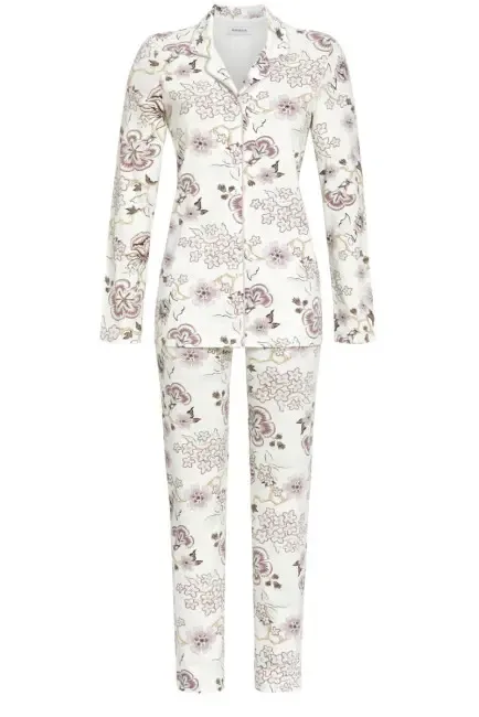Ringella – Winterflowers – Pyjama - 3511230 - Champagne