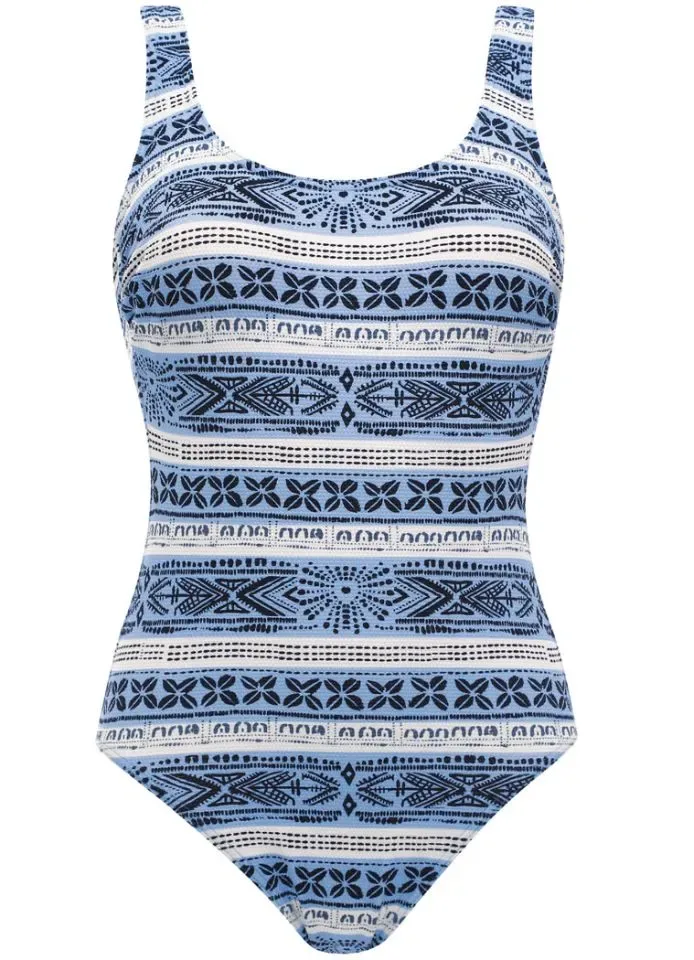 Sunflair – Olympia - Denim – Badpak – 32025 – Jeans Stripe