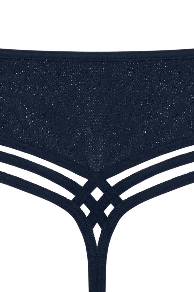 Marlies Dekkers – Dame de Paris – String – 36852 – Sparkling Dark Blue