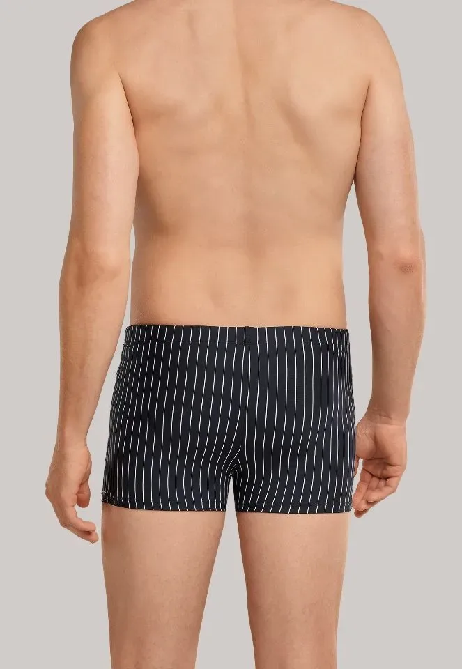 Schiesser – Nautical Casual  – Zwemshort – 172775 - Black