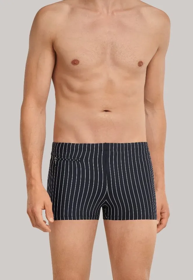 Schiesser – Nautical Casual  – Zwemshort – 172775 - Black