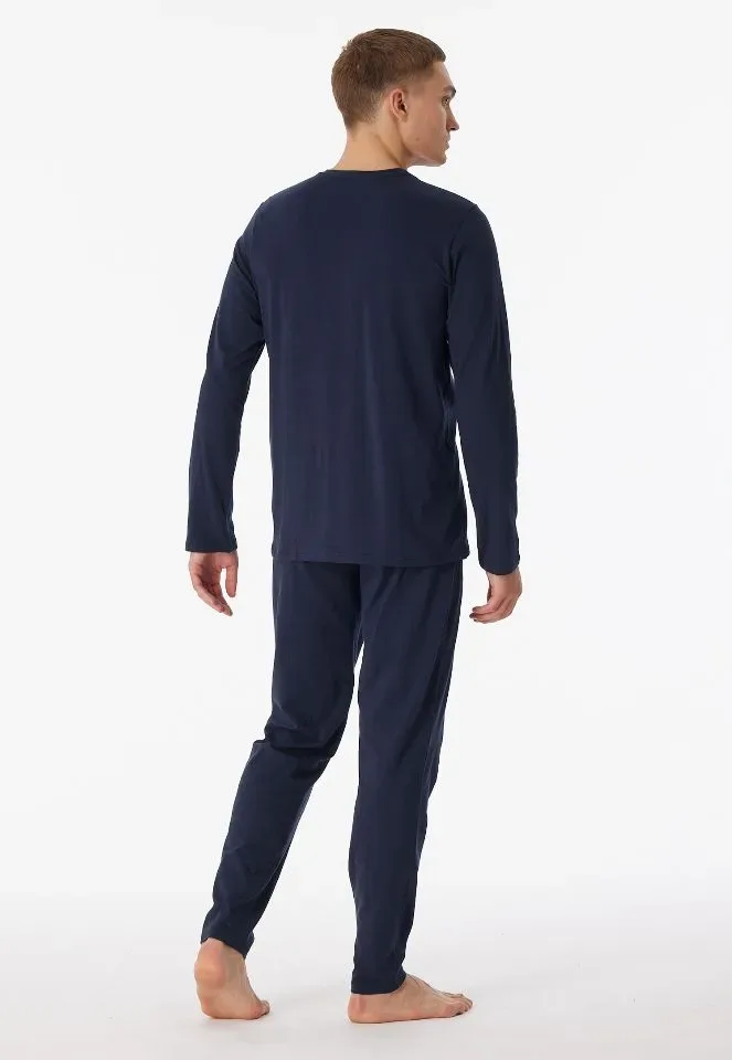 Schiesser – 95/5 Nightwear - Pyjama – 180259 – Night Blue
