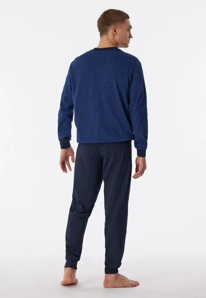 Schiesser – Comfort Essentials - Pyjama – 180252 - Navy