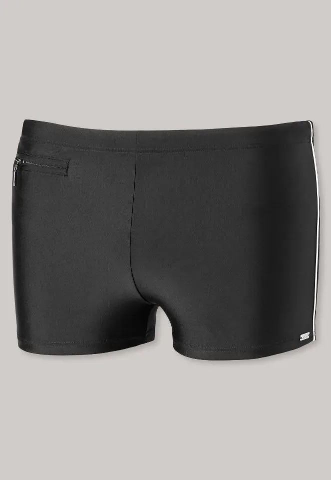 Schiesser – Nautical Casual  – Zwemshort – 172773 - Black