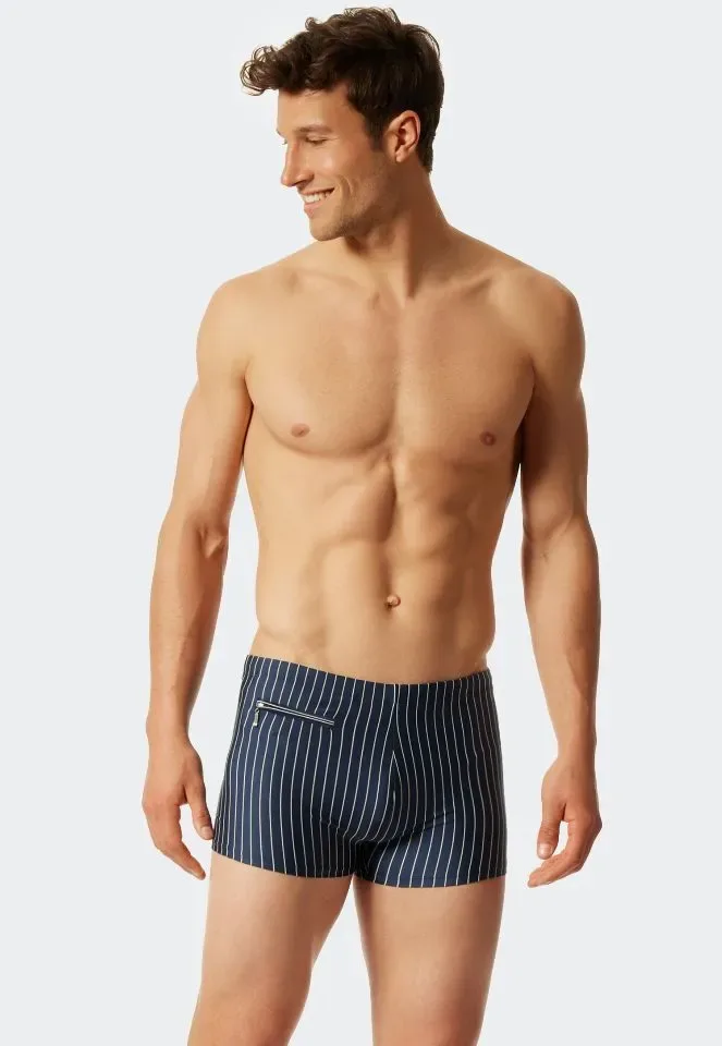 Schiesser – Nautical Casual  – Zwemshort – 172775 - Admiral