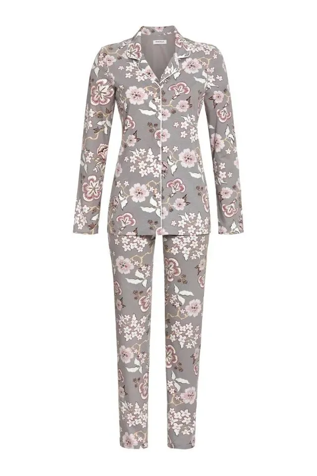 Ringella – Winterflowers – Pyjama - 3511230 - Pepper