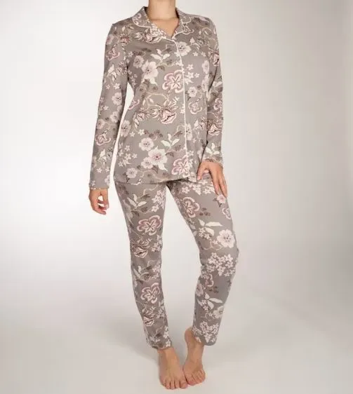 Ringella – Winterflowers – Pyjama - 3511230 - Pepper