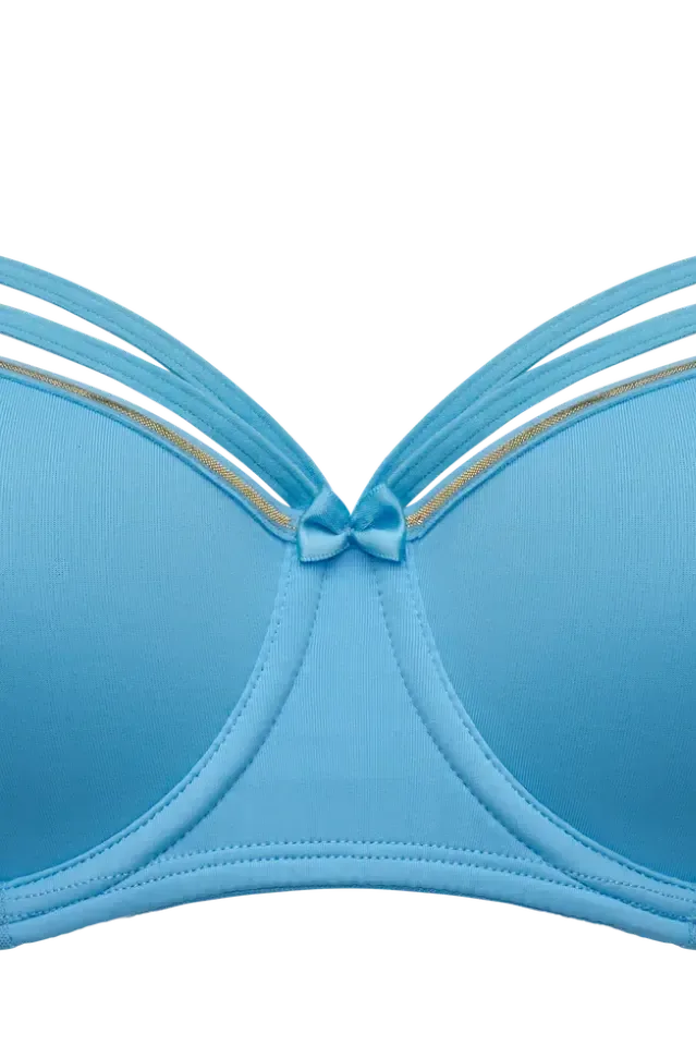 Marlies Dekkers – Dame de Paris – BH Voorgevormd – 36810 – Baltic Sea and Gold