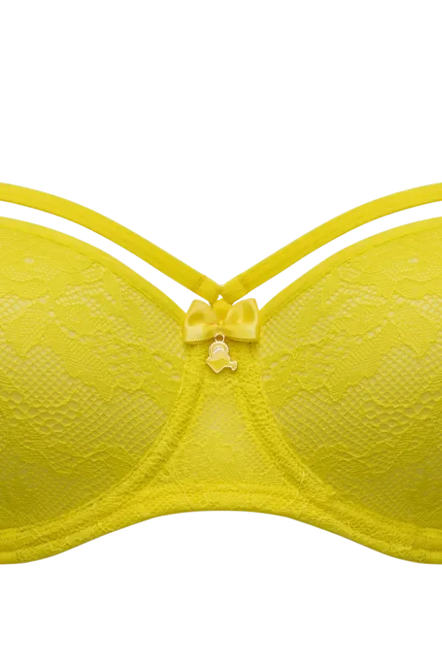 Marlies Dekkers – Space Odyssey – BH Voorgevormd – 36670 – Citrus Yellow Lace
