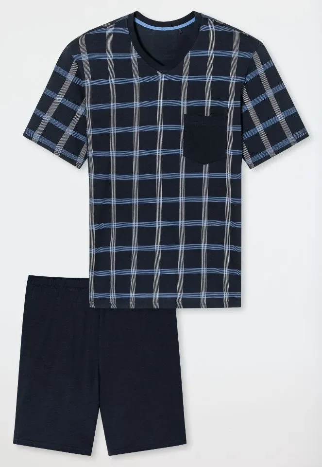 Schiesser - Comfort Nightwear – Pyjama – 181161 – Night Blue