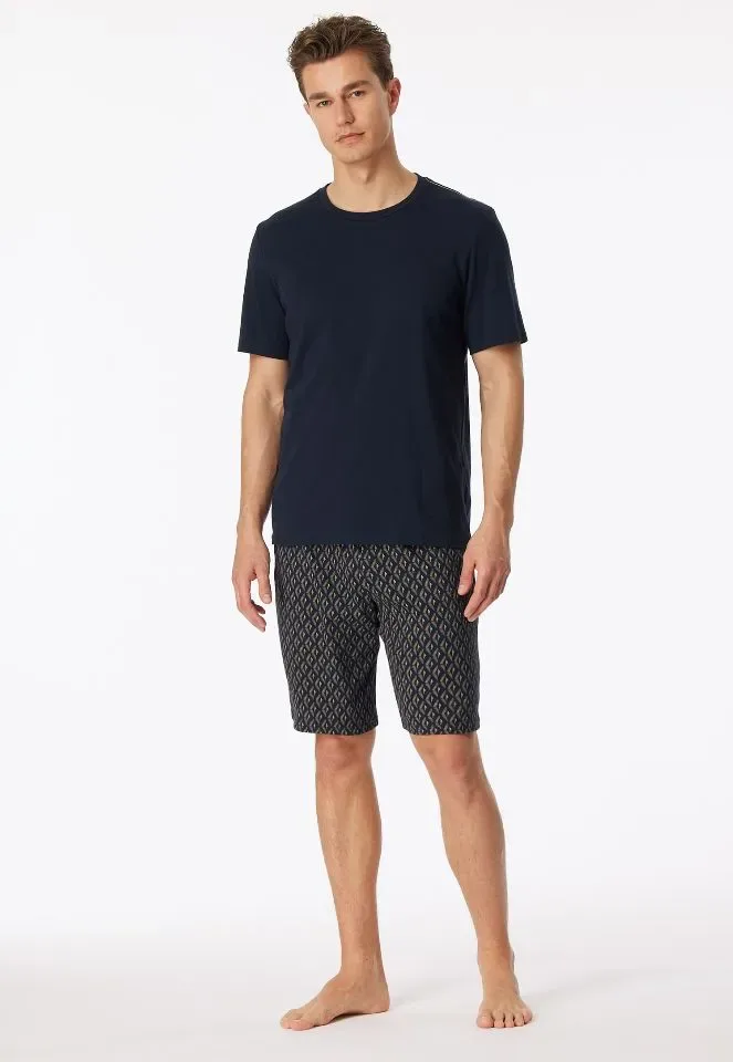 Schiesser – Fine Interlock – Pyjama – 181171 – Night Blue