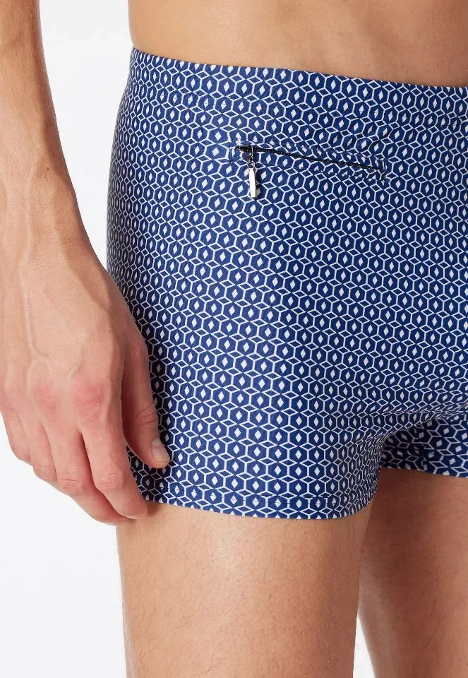 Schiesser – Classic Swim – Zwemshort – 180715 - Navy