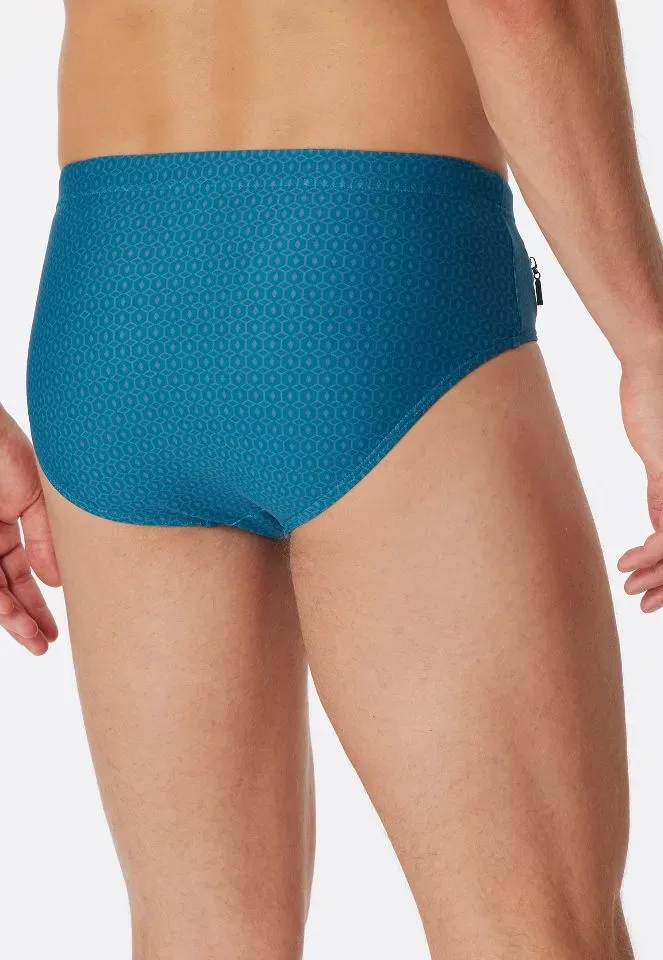 Schiesser – Classic Swim – Zwemslip – 181078 - Petrol