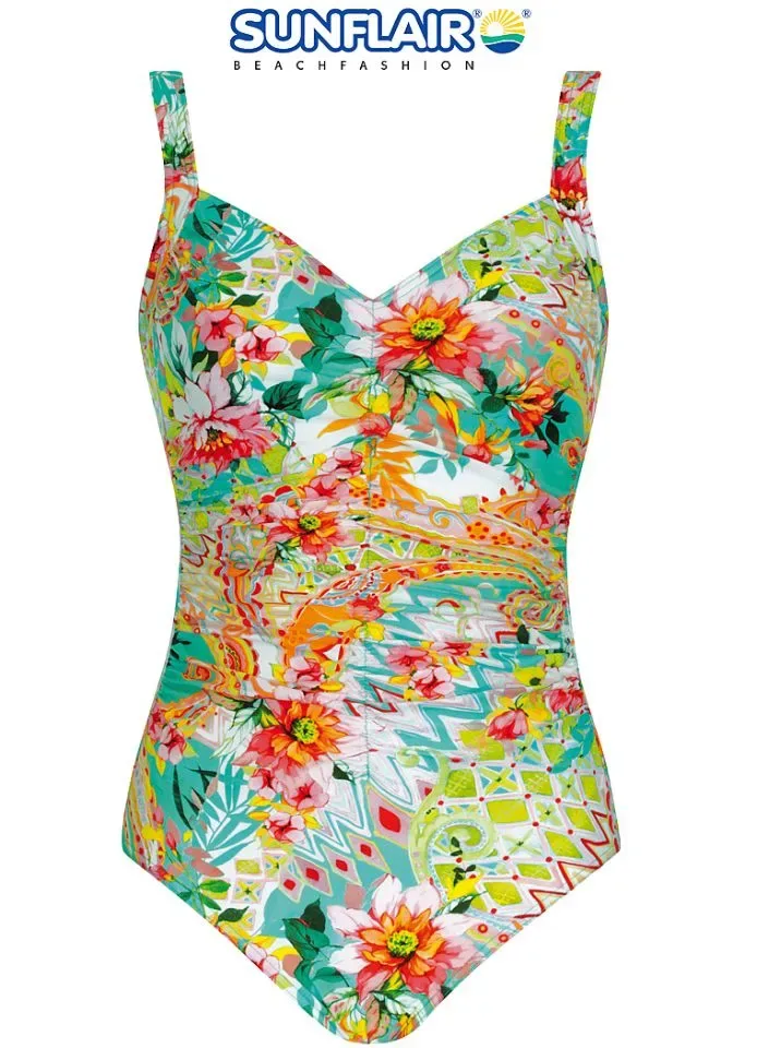 Sunflair – Multicolor – Badpak 72126 – Flower Print
