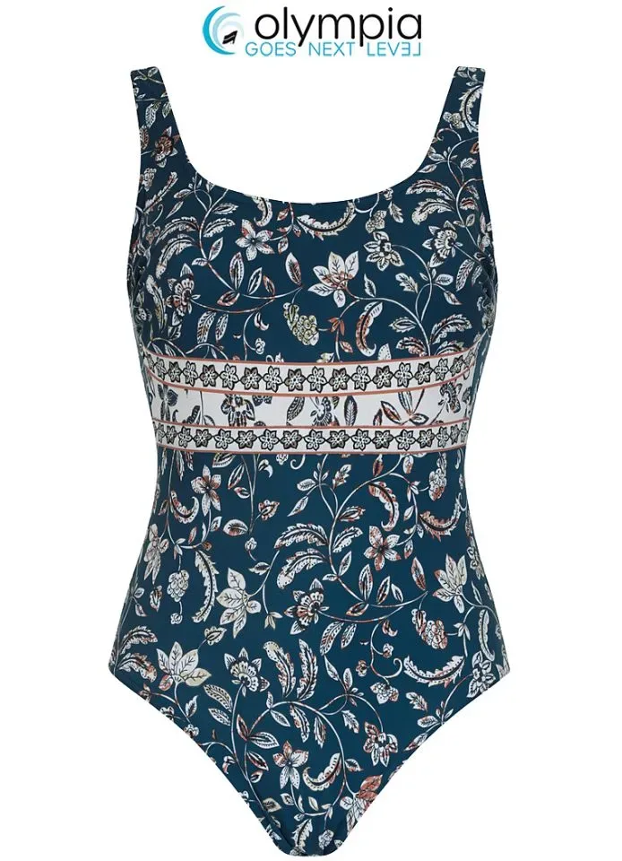 Olympia – Sporty Flower – Badpak – 32616 – Night Blue