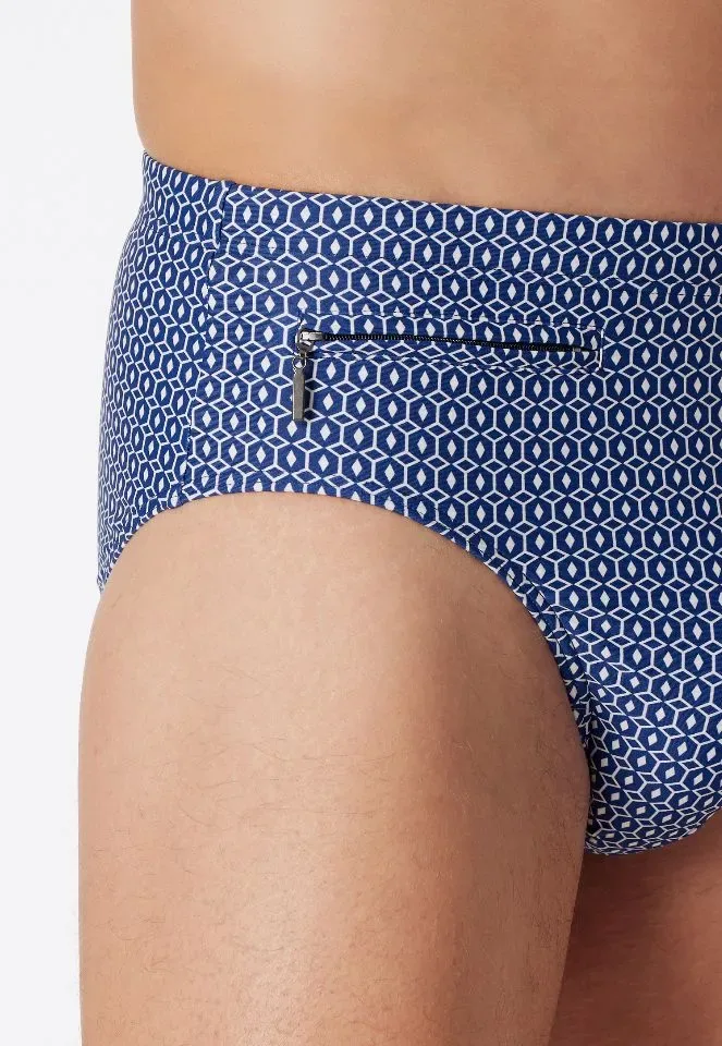Schiesser – Classic Swim – Zwemslip – 181078 - Navy