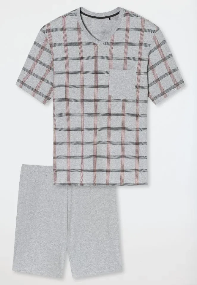 Schiesser - Comfort Nightwear – Pyjama – 181161 – Grey Melange