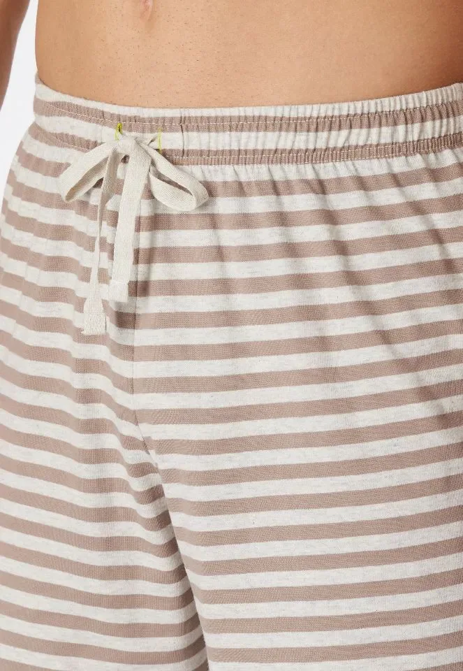 Schiesser – Casual Nightwear – Pyjama – 181164 – Beige Brown