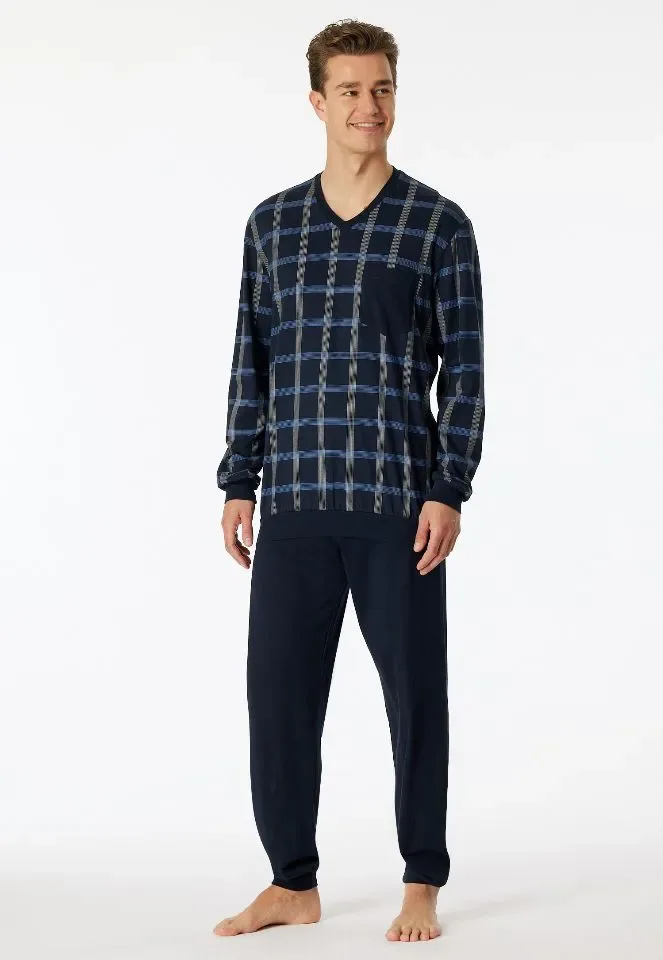 Schiesser – Comfort Nightwear– Pyjama – 181162 – Night Blue