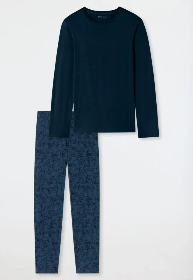 Schiesser – Casual Essentials - Pyjama – 180249 – Admiral