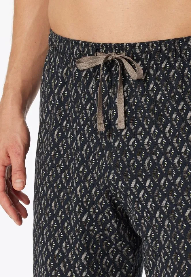Schiesser – Fine Interlock – Pyjama – 181173 – Beige Brown