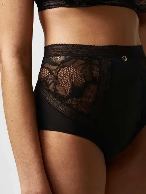 Chantelle – True Lace – Tailleslip – C11M80 – Noir