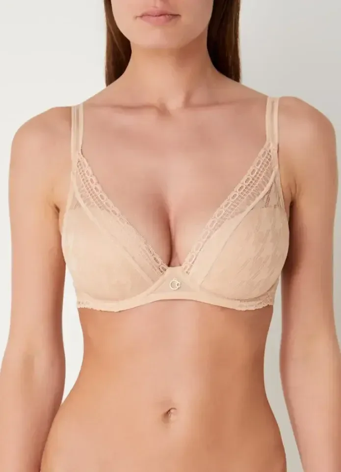 Chantelle – Impression – BH Plunge Voorgevormd – C11XNA – Clay Nude