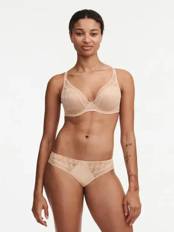 Chantelle – Impression – BH Plunge Voorgevormd – C11XNA – Clay Nude