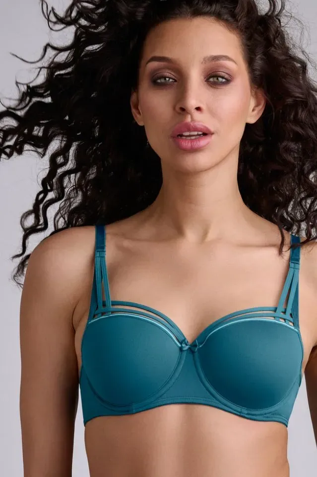 Marlies Dekkers – Dame de Paris – BH Voorgevormd – 36590 – Petrol and Light Blue