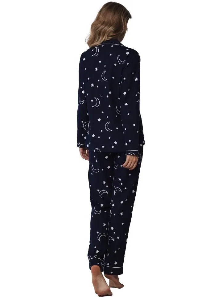 Pastunette – Cosmos – Pyjama – 21242-426-6 – Dark Blue