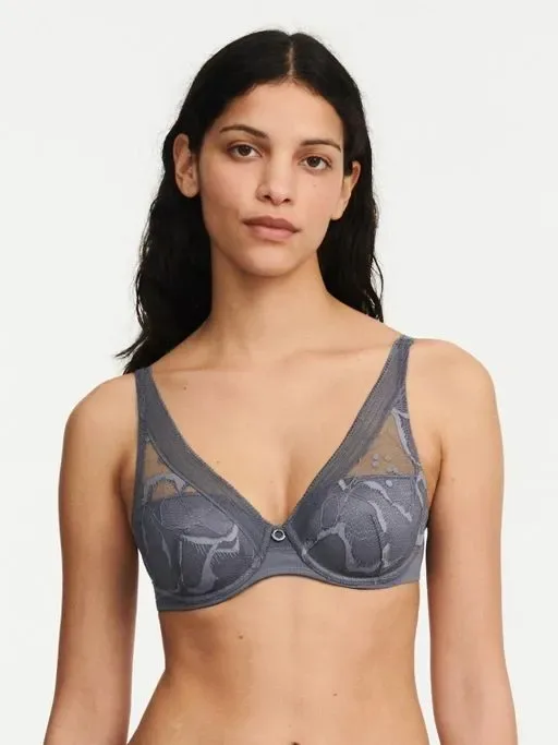 Chantelle – True Lace – BH Plunge Spacer – C11M20 – Gris Ardoise