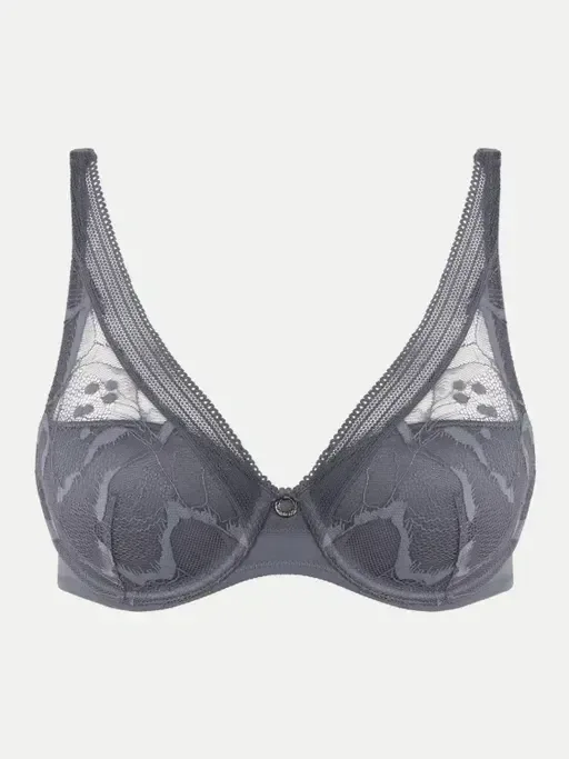 Chantelle – True Lace – BH Plunge Spacer – C11M20 – Gris Ardoise
