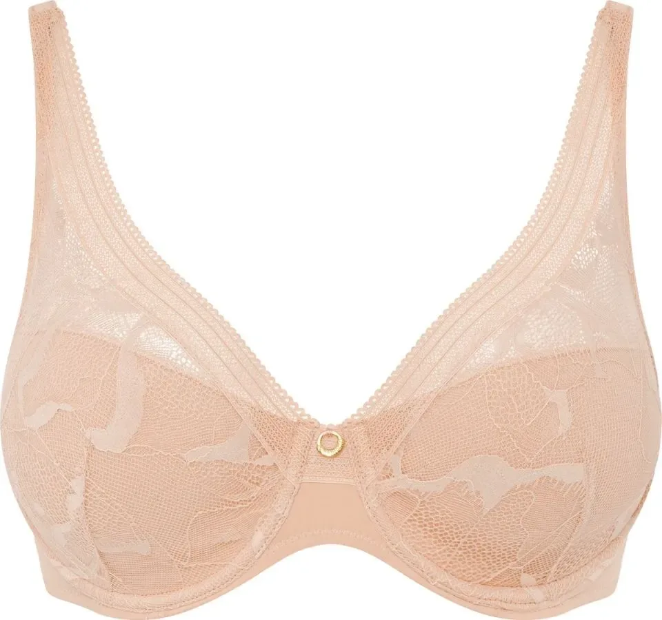 Chantelle – True Lace – BH Plunge Spacer – C11M20 – Golden Beige