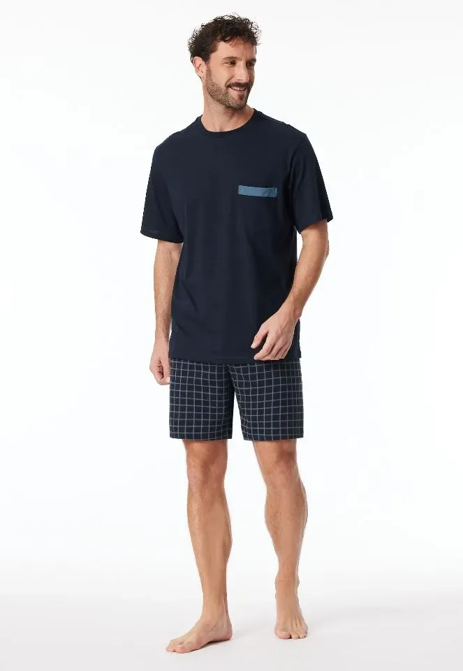 Schiesser – Comfort Nightwear - Pyjama – 180261 – Night Blue