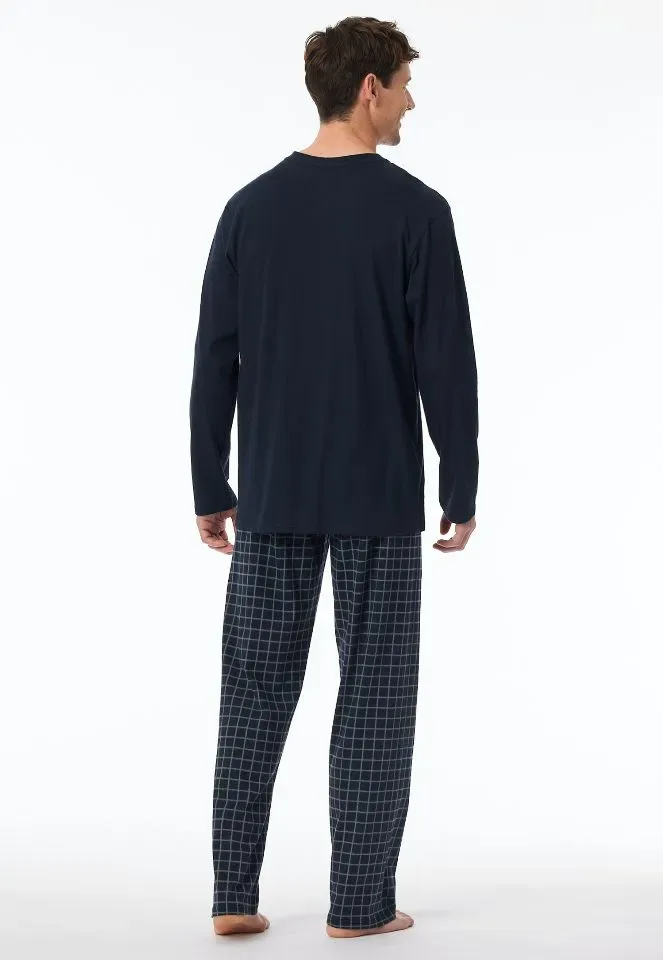 Schiesser – Comfort Nightwear - Pyjama – 180262 – Night Blue