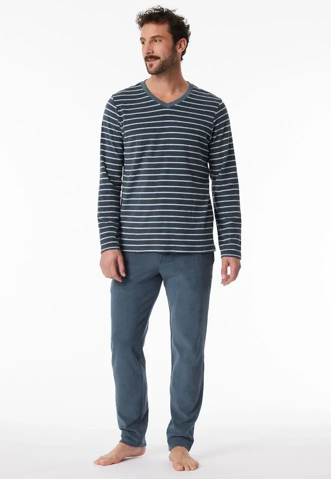 Schiesser – Casual Nightwear – Pyjama – 181926 – Jeans Blue