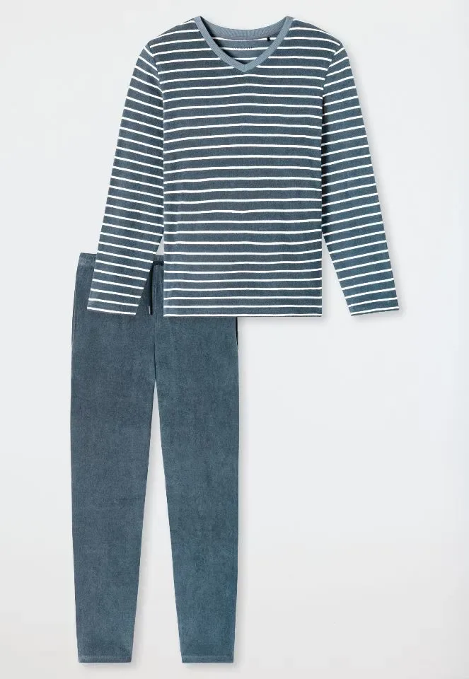 Schiesser – Casual Nightwear – Pyjama – 181926 – Jeans Blue