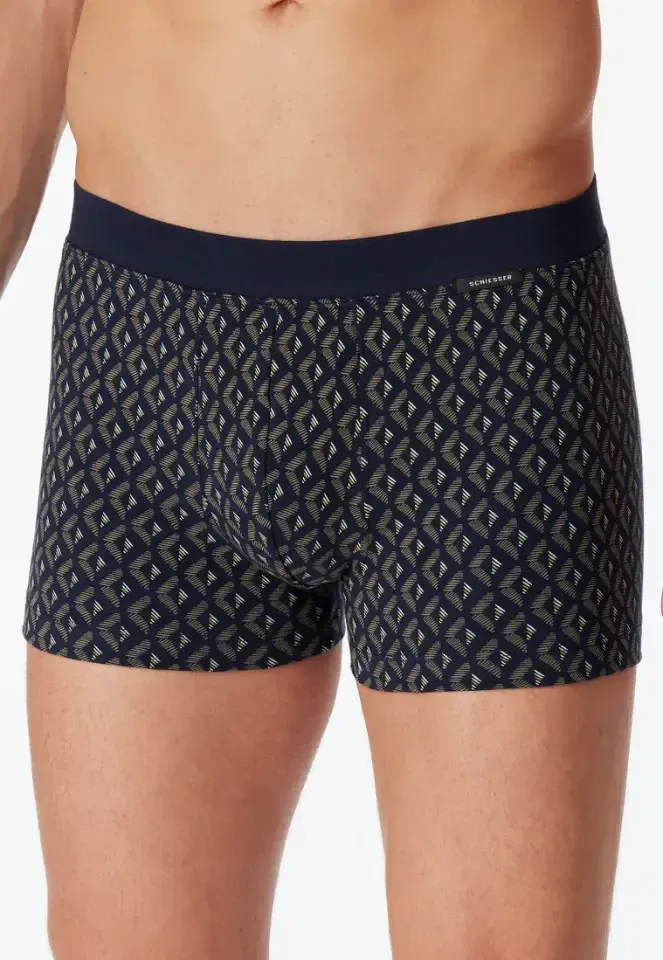 Schiesser – Fine Interlock - Short – 179080 – Brown Grey