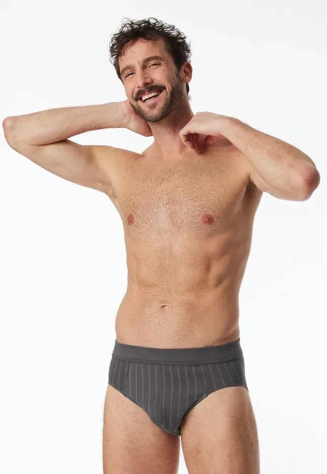 Schiesser – Fine Interlock - Slip – 181834 – Anthracite