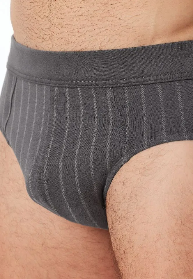 Schiesser – Fine Interlock - Slip – 181834 – Anthracite