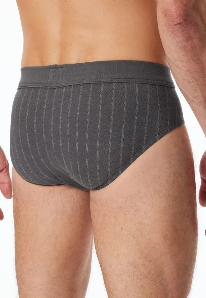 Schiesser – Fine Interlock - Slip – 181834 – Anthracite
