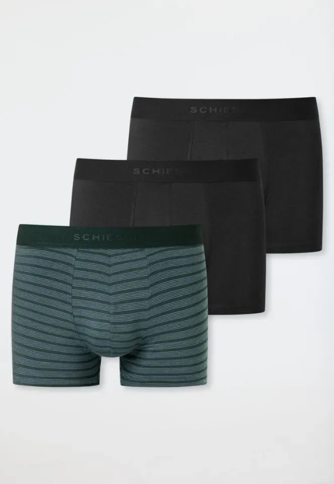 Schiesser – Organic Cotton 3Pack - Short – 180199 – Assorti