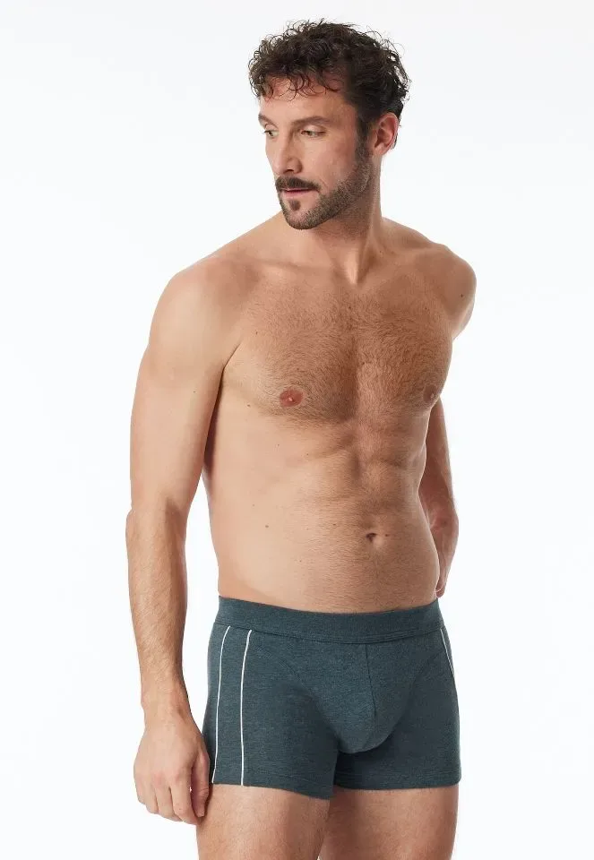 Schiesser – Comfort Fit - Short – 181842 – Blue Melange