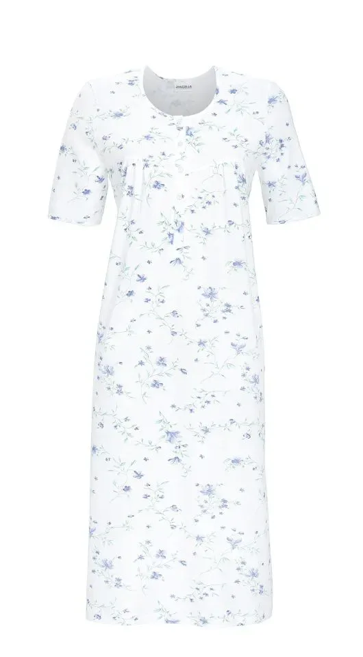 Ringella – Blue Flower – Nachtkleed – 5211074 - Blue