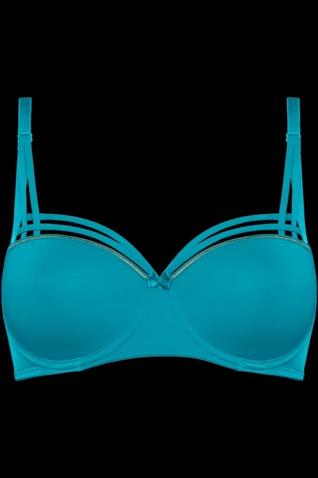Marlies Dekkers – Dame de Paris – BH Voorgevormd – 37280 – Lake Blue and Gold