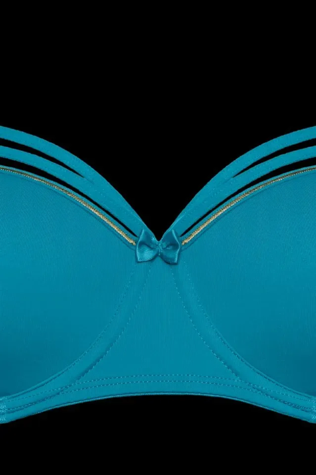Marlies Dekkers – Dame de Paris – BH Voorgevormd – 37280 – Lake Blue and Gold