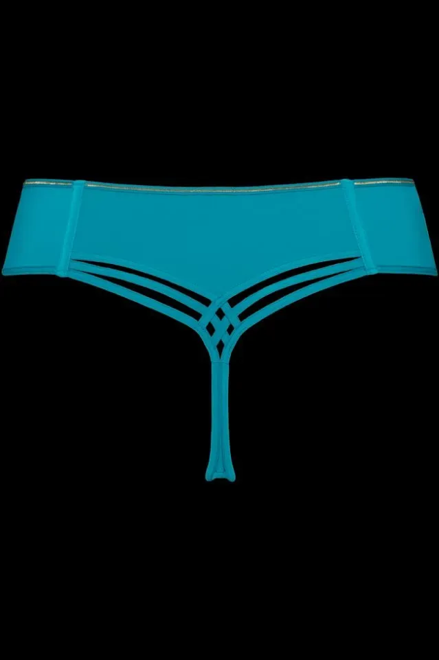 Marlies Dekkers – Dame de Paris – String – 37282 – Lake Blue and Gold